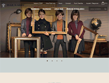 Tablet Screenshot of dallago1958.com
